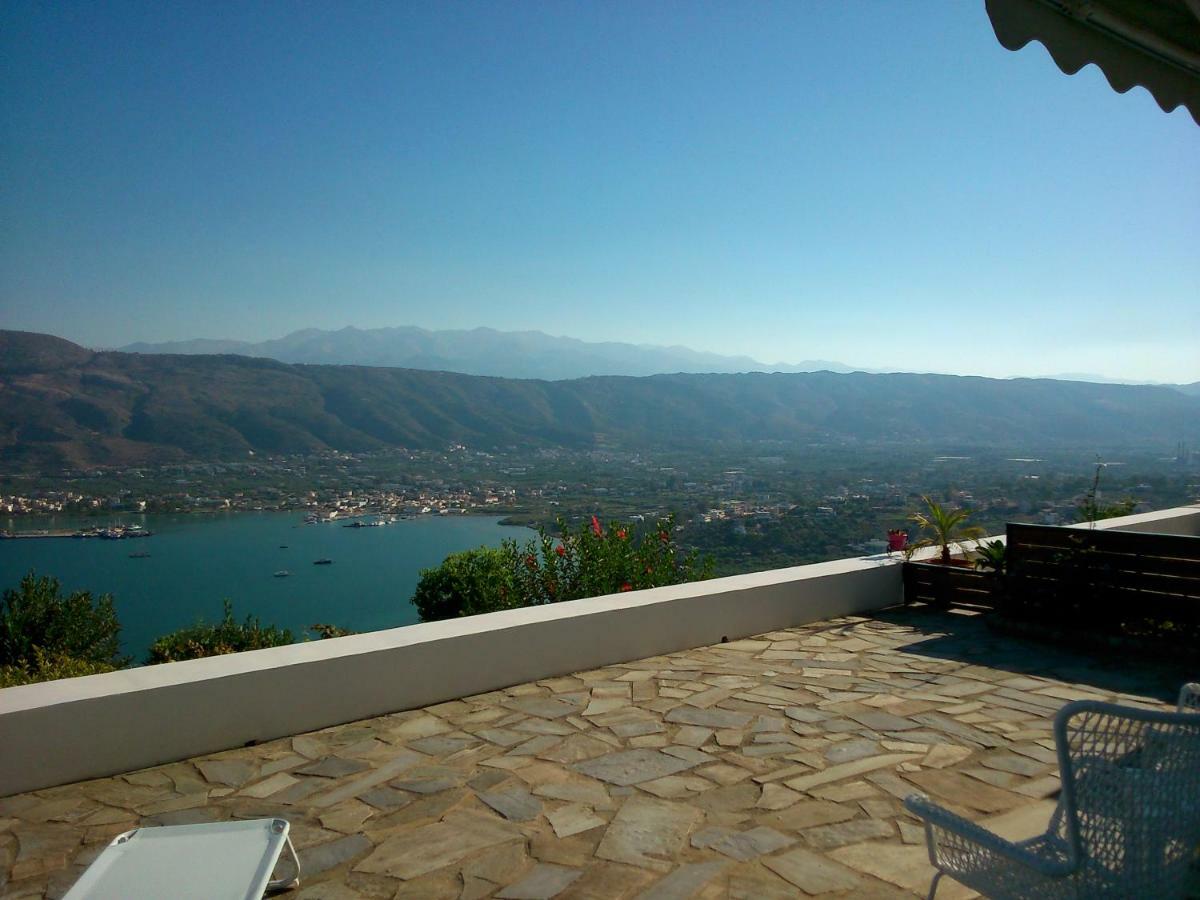 Panoramic Seaview Holiday House Souda Extérieur photo